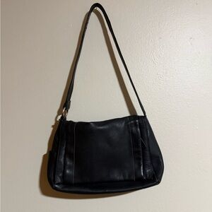 Rolf’s Genuine Leather Shoulder Bag Black Purse